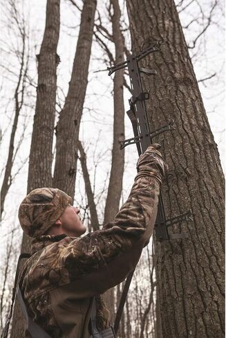 Hawk Helium 30" Lightweight Aluminum Treestand Climbing Sticks with Fold Up Steps and Boot Grabbing Grooves (1-Pack/3-Pack) in Saudi Arabia