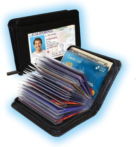 محفظة القفل - محفظة حجب RFID للرجال والنساء - الحماية من سرقة الهوية in Saudi Arabia