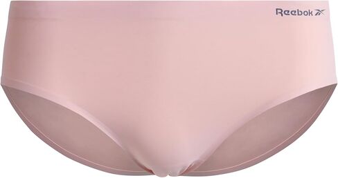 Reebok Women's Hipster Briefs - 6 Pack Stretch Performance Breathable Hipster Panties - Seamless Underwear for Women (S-XL), Size Large, Orchid Hush/Lotus/Black in Saudi Arabia