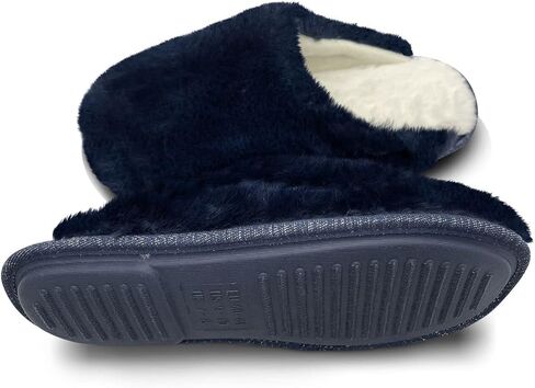 شبشب نسائي داخلي من الإسفنج الذكي سهل الارتداء في المنزل وغرفة النوم وشتاء دافئ وخفيف الوزن مع نعل مطاطي مانع للانزلاق in Kuwait