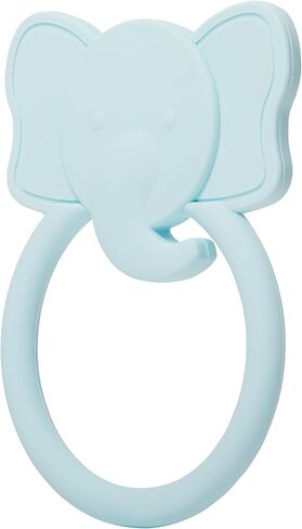 C.R. Gibson 100% Food Grade Silicone Cloud Baby Teether for Infants, 2.75" x 4.25", Multicolor in Saudi Arabia