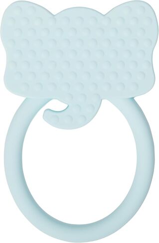 C.R. Gibson 100% Food Grade Silicone Cloud Baby Teether for Infants, 2.75" x 4.25", Multicolor in Saudi Arabia