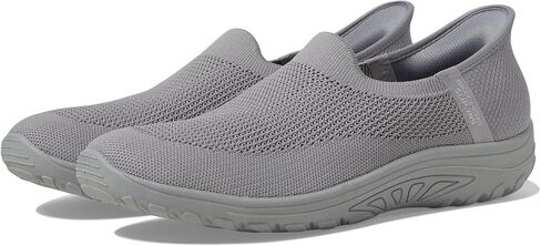 حذاء رياضي نسائي من Skechers Modern Comfort Reggae Fest-Fantasy بدون استخدام اليدين، رمادي، 6.5 in Saudi Arabia