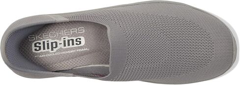 حذاء رياضي نسائي من Skechers Modern Comfort Reggae Fest-Fantasy بدون استخدام اليدين، رمادي، 6.5 in Saudi Arabia