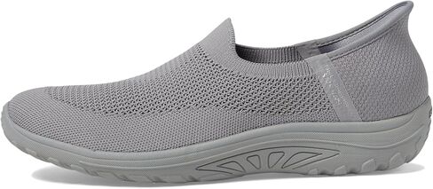 حذاء رياضي نسائي من Skechers Modern Comfort Reggae Fest-Fantasy بدون استخدام اليدين، رمادي، 6.5 in Saudi Arabia