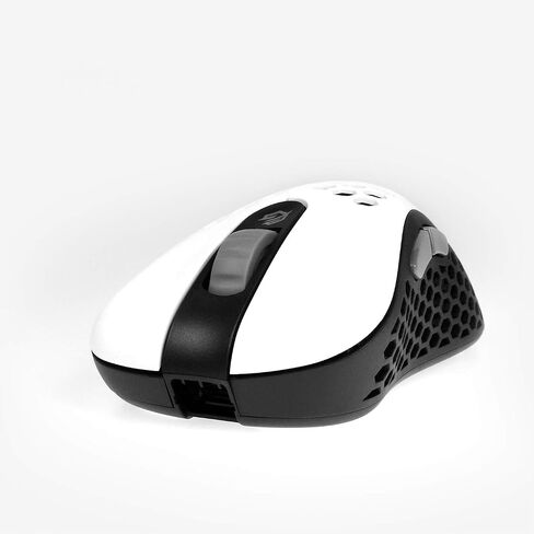 G-Wolves Gwolves Skoll Mini SK-S أبيض 50 جم ماوس ألعاب مريح بتصميم قرص العسل خفيف الوزن مع مستشعر 3389 - زلاجات PTFE - 16,000 نقطة في البوصة - كابل قابل للفصل (أبيض) (صغير) (متجدد) in Saudi Arabia