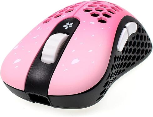G-Wolves Gwolves Skoll Mini SK-S أبيض 50 جم ماوس ألعاب مريح بتصميم قرص العسل خفيف الوزن مع مستشعر 3389 - زلاجات PTFE - 16,000 نقطة في البوصة - كابل قابل للفصل (أبيض) (صغير) (متجدد) in Saudi Arabia