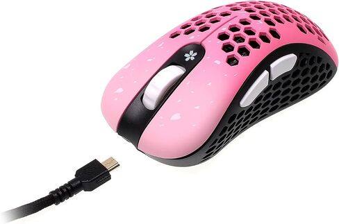 G-Wolves Gwolves Skoll Mini SK-S أبيض 50 جم ماوس ألعاب مريح بتصميم قرص العسل خفيف الوزن مع مستشعر 3389 - زلاجات PTFE - 16,000 نقطة في البوصة - كابل قابل للفصل (أبيض) (صغير) (متجدد) in Saudi Arabia