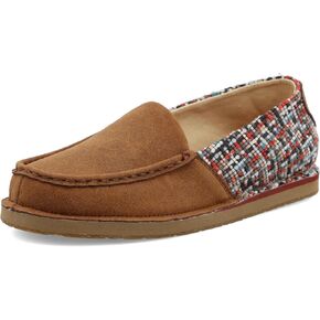 Twisted X Women's Slip-On Loafer, Tan & Multi, 7.5 M