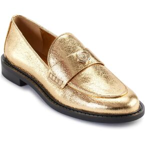 Karl Lagerfeld Paris Women's Rylyn Loafer, Gold, 9