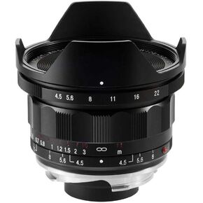 Voigtländer VM 15 mm/F 4.5 Lens (Super Wide, 11/9, Bayonet, Black)