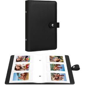 ألبوم صور صغير 2 × 3، 156 كتاب صور أفقي لكاميرا Fujifilm Instax Mini 12 11 9 99 8 8+ 7s 40 EVO Liplay الفورية، فيلم بولارويد ميني الفوري، حامل بطاقة صور Kpop (أزرق)