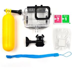 Waterproof Diving Housing for Insta360 Ace Pro Black,Waterproof Down to 60M/196FT,Underwater Photography Housing for Diving, Snorkeling with Floating Hand Grip