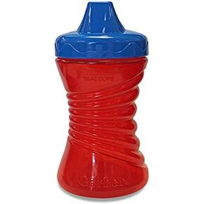 Nuk Gerber Graduates Fun Grips Red Plastic 10-Ounce Hard-spout Cup