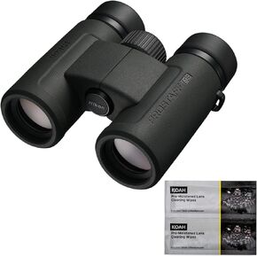 Nikon Prostaff P3 8X30 Binoculars Bundle with Lens Cleaning Wipes (2 Items)