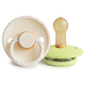 FRIGG Rope Latex 2-Pack Cream/Green Tea - Size 2