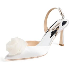 Badgley Mischka Women's CARLISE Pump, Soft White, 7.5