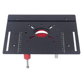 Lfit Router Table Universal Standard Design Manual Lifting Router Lift for DIY (Black)