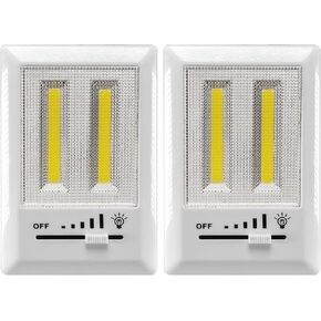 مصابيح LED COB قابلة للتعتيم من Powerglow 200 لومن ساطعة للتثبيت في أي مكان 2 قطعة - 240059 in Kuwait