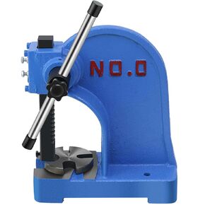 Arbor Press 0.5 Ton,Manual Desktop Punch Press Machine,3.54" Work Height,Manual Arbor Press Cast Iron Body,for Stamping