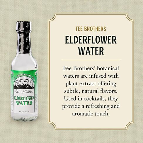 Fee Brothers Hibiscus Flower Botanical Water - Cocktail Mixer, Aromatic Spirit and Floral Flavoring Extract, 5 fl oz in Saudi Arabia