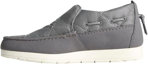 Sperry Women's Moc-Sider - Sleek Moccasin Slip-Ons Made with Durable Nylon Uppers, Microfleece Linings, Cushioned Insoles and Blown EVA Outsoles, Grey, 7 M in Saudi Arabia