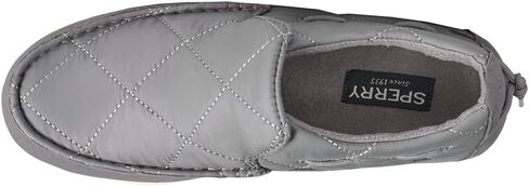 Sperry Women's Moc-Sider - Sleek Moccasin Slip-Ons Made with Durable Nylon Uppers, Microfleece Linings, Cushioned Insoles and Blown EVA Outsoles, Grey, 7 M in Saudi Arabia
