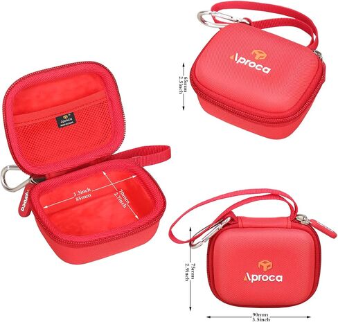 Aproca Red Portable Hard Storage Case, for Black Diamond Equipment Spot 400 / Storm 400 / Spot 400-R/Storm 500-R Headlamp in Saudi Arabia