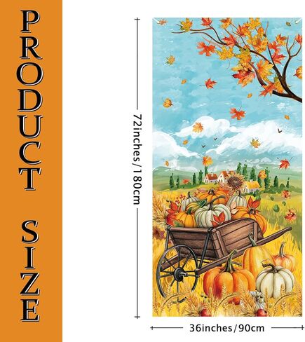 غطاء باب الخريف، خلفية صورة الخريف، الخريف، عيد الشكر، عيد الشكر، عيد الحصاد، ديكورات ومستلزمات المنزل in Kuwait