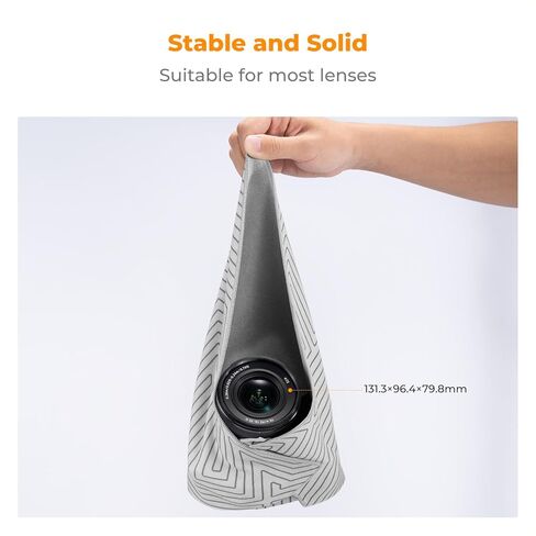 K&F Concept Lens Camera Protective Wrap, Anti-scratch Lens protector, Magic Self-Adhesive Cloth Camera Wrap for Camera Lens/DSLR/Accessories in Saudi Arabia