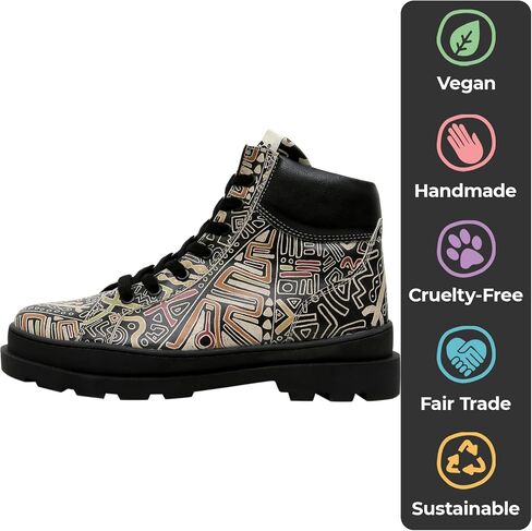 DOGO Ankle Boots for Women - Vegan Leather and Handmade Women Booties and Ankle Boots, in Kuwait