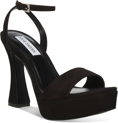 صنادل نسائية من Steve Madden مصنوعة من حجر الراين ومفتوحة عند الأصابع in Saudi Arabia