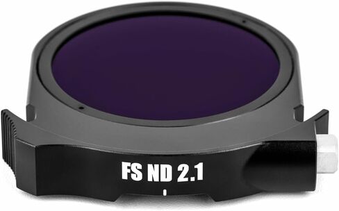NiSi Athena FSND 2.1-7-Stop Neutral Density Drop-in Filter for Athena Lenses - Full Light Spectrum Color Neutrality, Optical Glass, Nano Coating in Kuwait
