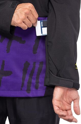 هودي مقاوم للماء للرجال من 686 - سويت شيرت شتوي مع قناع وجه مرفق وجيب كنغر - مقاوم للماء والطقس in Kuwait