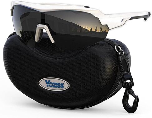 Cycling Glasses Polarized Sports Sunglasses Men Women Mountain Bike Glasses-UV 400 Protection,Baseball Sunglasses For Running,Fishing,Cycling,Golf-Grey in Saudi Arabia