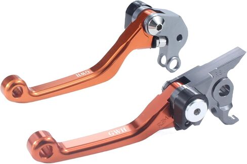 Motorcycle Billet Foldable Brake Clutch Lever Handle CNC Aluminum Pivot for CRF150F CRF230F 2003-2020 CRF250F 2019-2022 CRF 230F 230 F 150F 150 250 250F Dirt Pit Bike Motorbike （Black） in Kuwait