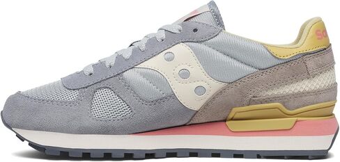 Saucony Women's Shadow Original Sneaker, Light Blue/Grey, 6.5 in Saudi Arabia