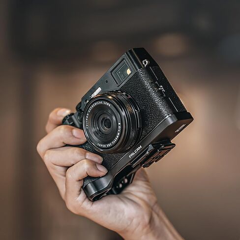 مقبض F22&F38 سريع التحرير على شكل حرف L أسود كلاسيكي (لـ FUJIFILM X100 VI) -C00A4305 in Kuwait