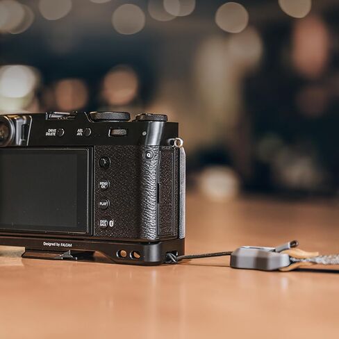 مقبض F22&F38 سريع التحرير على شكل حرف L أسود كلاسيكي (لـ FUJIFILM X100 VI) -C00A4305 in Kuwait