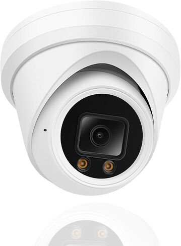كاميرا مراقبة TVI Turret Dome بدقة 5 ميجابكسل، كاميرا تناظرية، IP67 مقاومة للعوامل الجوية الخارجية، عدسة ثابتة 4 في 1 AHD/CVBS/CVI/TVI/- 2.8 مم in Kuwait