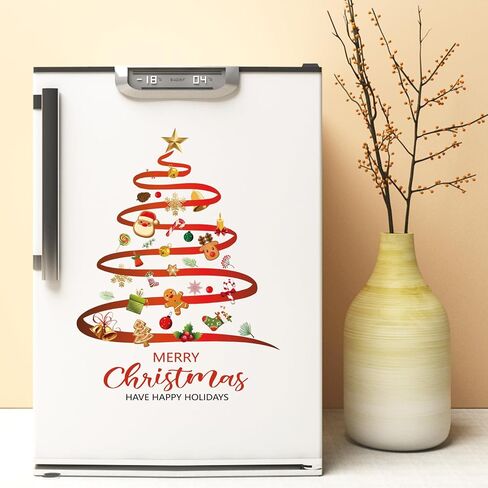 2 Pieces Believe In Your Elf & Pine Trees Christmas Window Clings for Glass Windows Xmas Holiday Grinch Stickers for Windows Vinyl Decal Winter Decor Country Decoration Peel and Stick for Kids Bedroom in Saudi Arabia