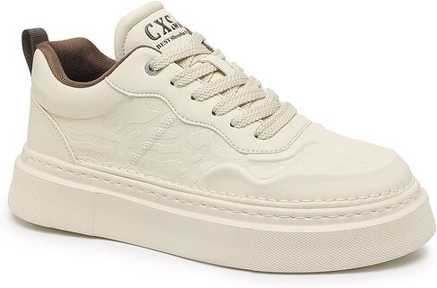 YCMM Lace Up Platform Sneakers for Men Women Lightweight Comfortable Casual Fashion Sneaker Walking Shoes in Kuwait