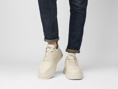 YCMM Lace Up Platform Sneakers for Men Women Lightweight Comfortable Casual Fashion Sneaker Walking Shoes in Kuwait