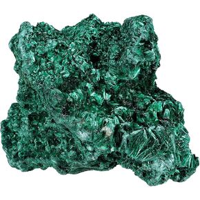 SUNYIK Natural Raw Malachite Crystal Cluster Stone, Healing Reiki Crystal Rocks Mineral Specimen for Home Decoration, 0.55lb