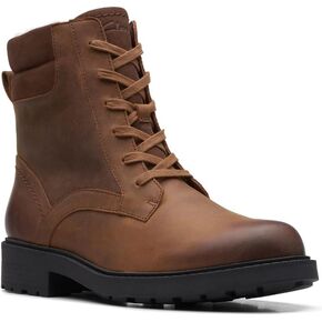 Clarks Women's Orinoco 2 Spice Ankle Boots, Brown Warm Lined, 10