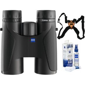 مجموعة أدوات تنظيف وحزام مناظير ZEISS 10x42 Terra ED (3 قطع) in Kuwait