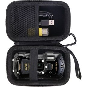 WAIYUCN Hard Carrying Case Compatible with PENTAX WG-90/WG-80/WG-6/WG-8/WG-7 Waterproof Camera case