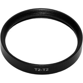 T2-T2 M42x0.75mm Female to Female Double Dual Inner Thread T2 42mm and T2 mm Lens Ring Telescope Adapter