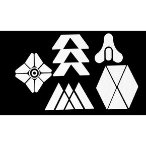 Destiny 5 Vinyl Decals, Video Game Decals, Titan, Warlock, Hunter, Bungi GHOST, Car Decals