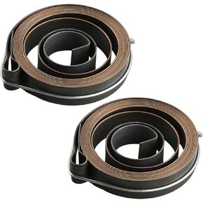Juvielich 1Pcs Drill Press Spring,10mm/0.39" Spring Steel Quill Feed Return Coil Spring Assembly